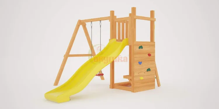 Детская площадка Савушка Мастер 6 с качелями
