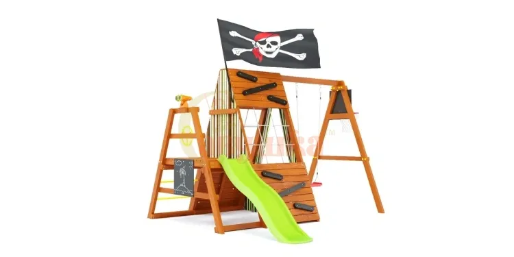 Спортивный домик Савушка База Mini - 2 с качелями