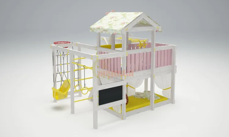 Игровой комплекс Савушка Baby 5 розовый