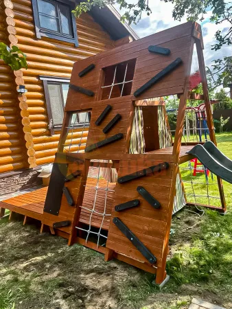 Спортивный домик Савушка База-5 (Милитари) с креслами