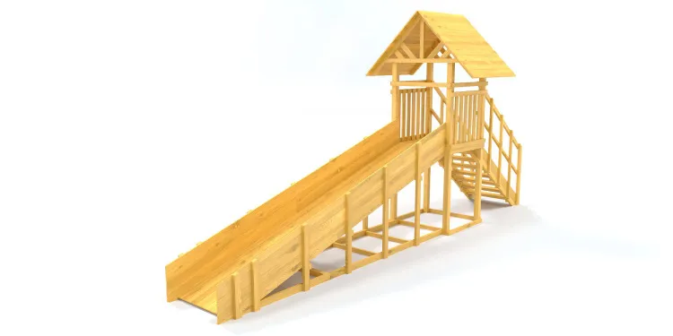 Зимняя горка Савушка Зима Wood 5 (скат 5м) Зимняя горка Савушка Зима Wood 5 (скат 5м)