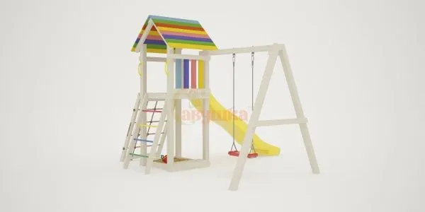 Детская площадка Савушка Мастер 7 (White Color) Детская площадка Савушка Мастер 7 (White Color)