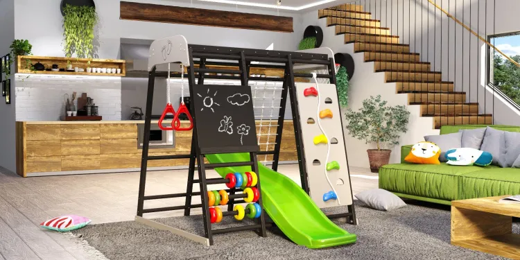 Детская игровая площадка Савушка Непоседа 4 shiitake