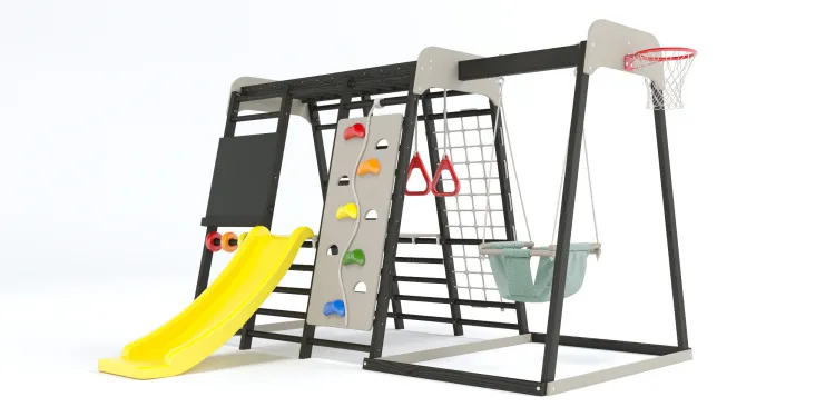 Детская игровая площадка Савушка Непоседа 8 nero