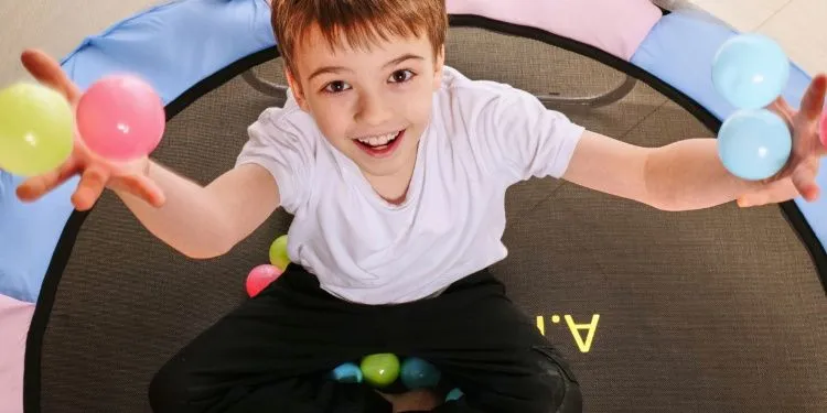 Батут детский DFC A.KOU KIDS 48" (122 см) с сеткой