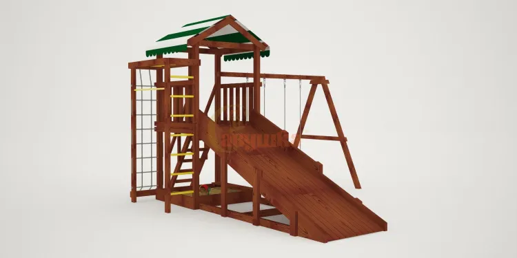 Детская площадка Савушка Мастер 5 (Махагон) 4 сезона Детская площадка Савушка Мастер 5 (Махагон) 4 сезона