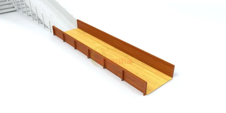 Выкат для зимней горки Савушка Тип №2, секция 3 м (ширина 1350 мм)