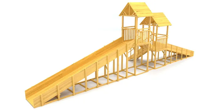 Зимняя горка Савушка Зима Wood 7/4