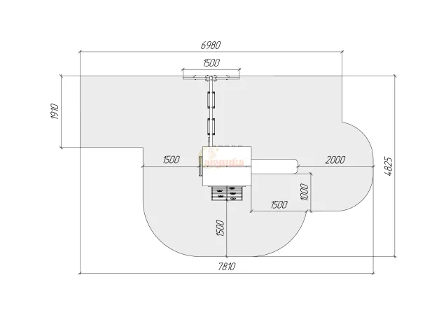 Детская площадка Савушка TooSun (Тусун) 2
