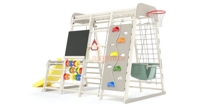 Детская игровая площадка Савушка Непоседа 6 oak