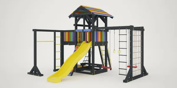 Детская площадка Савушка 3 (BLACK) Детская площадка Савушка 3 (BLACK)