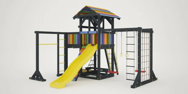 Детская площадка Савушка 3 (BLACK)