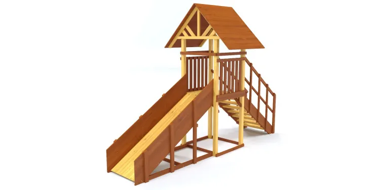 Зимняя горка Савушка Зима 5 (скат 3м)