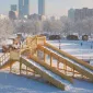 Зимняя горка Савушка Зима Wood 7