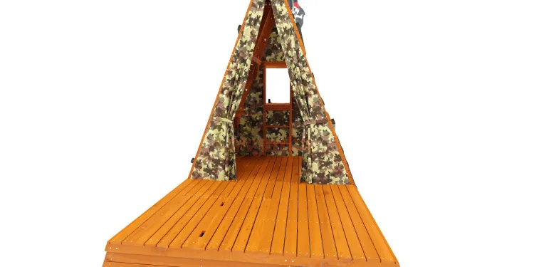 Спортивный домик Савушка База-4 (Милитари)