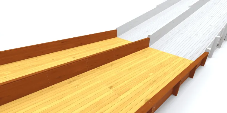 Выкат для зимней горки Савушка Зима 12.2 (18 м)