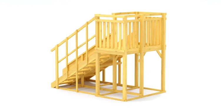 Зимняя горка Савушка Зима Wood 3 Зимняя горка Савушка Зима Wood 3