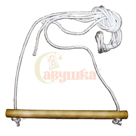 Трапеция деревянная с веревкой