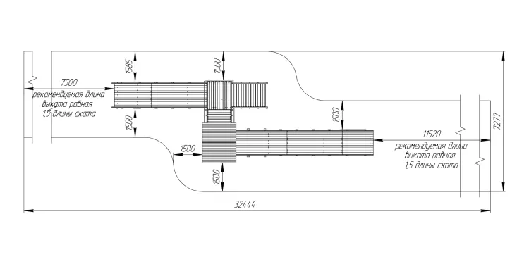 Зимняя горка Савушка Зима 7/3