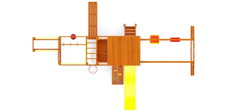 Детская площадка Савушка Мастер 4 Семейная