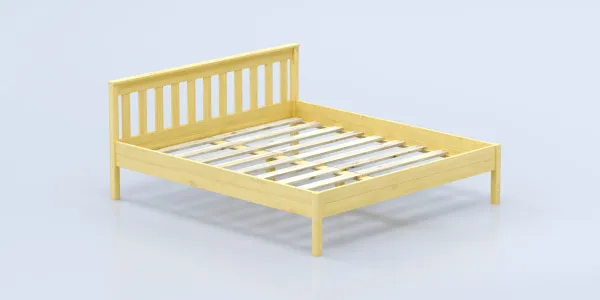 Кровать Савушка-10, 180х200, WOOD (без окрашивания)