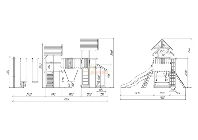 Детская площадка Савушка ХИТ 8 Детская площадка Савушка ХИТ 8
