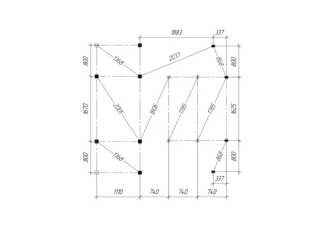 Зимняя горка Савушка Зима Wood 4