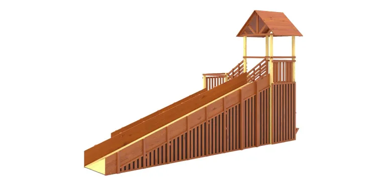 Зимняя горка Савушка Зима 13/1 с лавочкой