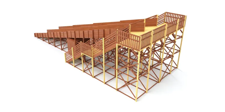 Зимняя горка Савушка Зима 12/1 с местом для хранения
