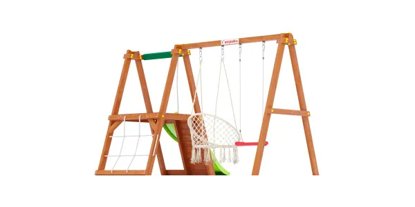 Детская площадка Савушка TooSun (Тусун) 1 с плетеным креслом Детская площадка Савушка TooSun (Тусун) 1 с плетеным креслом