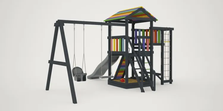 Детская площадка Савушка 5 (BLACK EDITION)