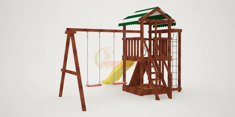 Детская площадка Савушка Мастер 5 (Махагон) 4 сезона Детская площадка Савушка Мастер 5 (Махагон) 4 сезона