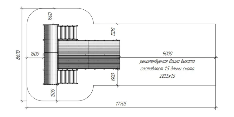 Зимняя горка Савушка Зима Wood 4/1