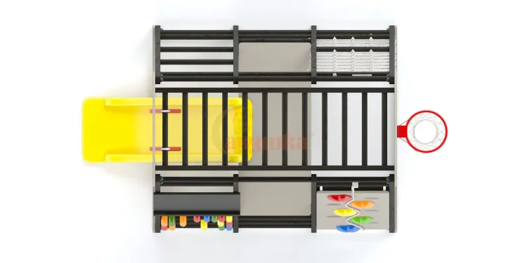 Детская игровая площадка Савушка Непоседа 3 nero