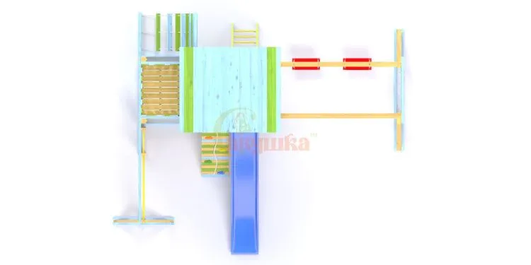 Детская игровая площадка Савушка 15 (Color-8)