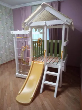 Игровой комплекс Савушка Baby 12 оливковый