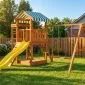 Детская площадка Савушка Мастер 5 (Махагон)