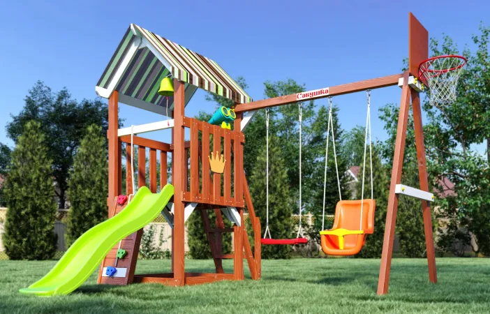 Детская площадка Савушка TooSun (Тусун) 11 (салатовый)