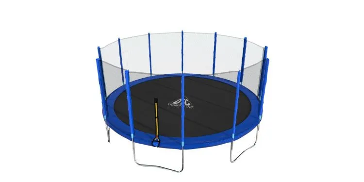 Батут DFC Trampoline Fitness с сеткой 16ft