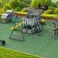 игровой городок савушка №5 (детские площадки, песочница, качели, мебель, кашпо)