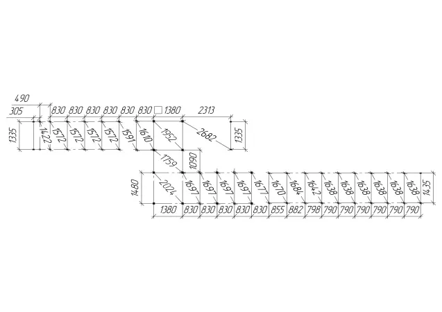 Зимняя горка Савушка Зима Wood 9/3