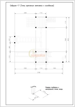 Детская площадка Савушка 17