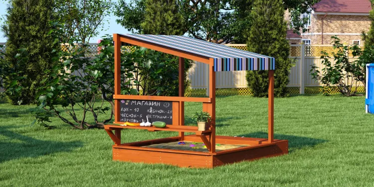 Игровой комплекс Песочный дворик Савушка-1 Игровой комплекс Песочный дворик Савушка-1