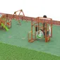 игровой городок савушка №4 для малышей и школьников