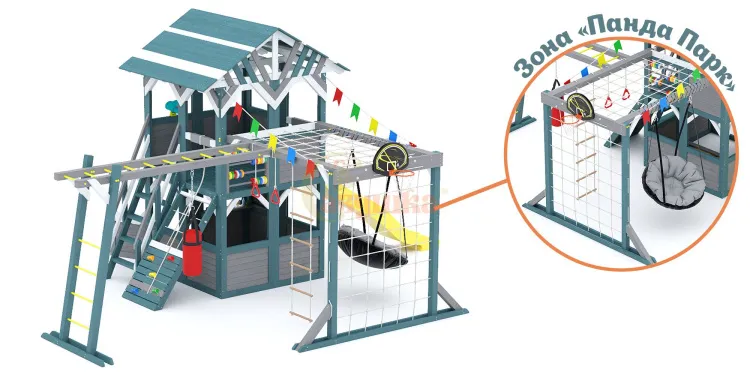 Детская площадка Савушка PlayHouse-2