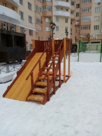 Зимняя горка Савушка Зима 3