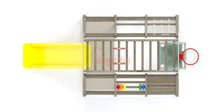 Детская игровая площадка Савушка Непоседа 5 shiitake
