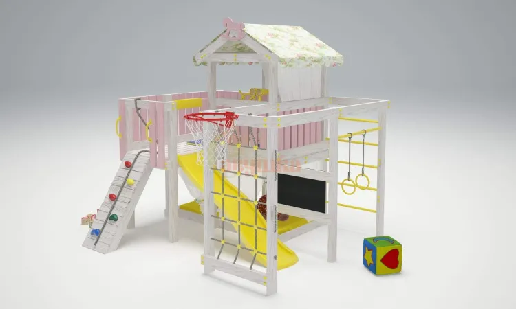 Игровой комплекс Савушка Baby 8 розовый