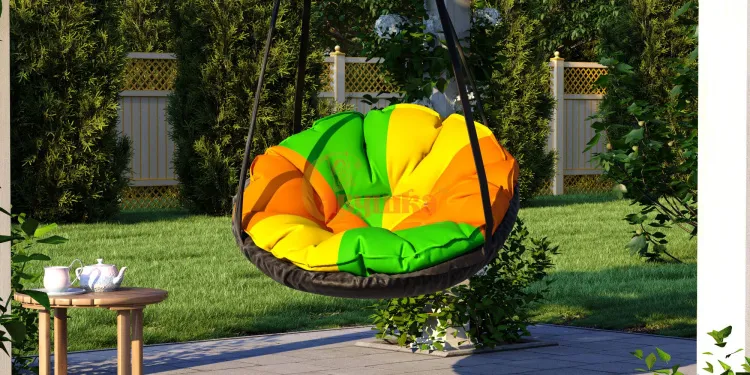 Подвесное кресло Papa-Sav разноцетное (замена качелей Лодочка)
