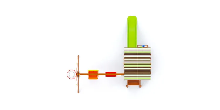 Детская площадка Савушка TooSun (Тусун) 11 (салатовый)